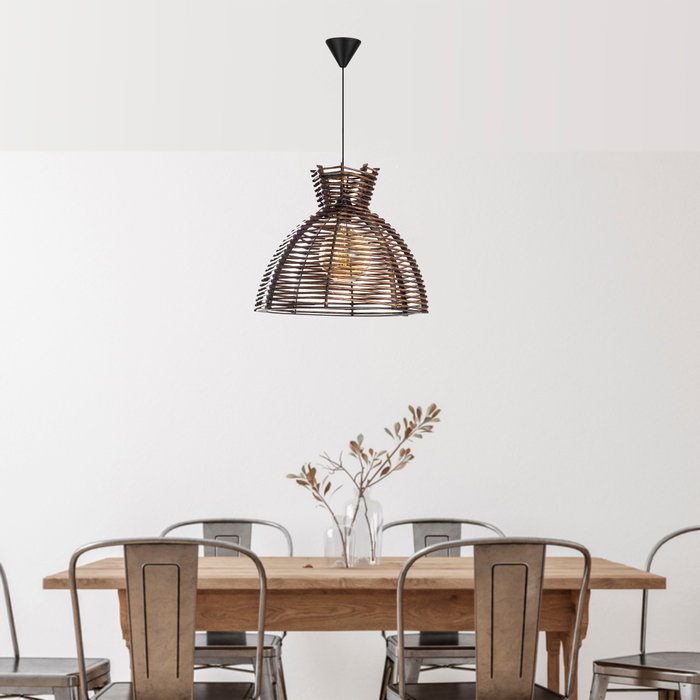 Opviq Big Lacin Candelabro de Madera Color de Antigüedad
